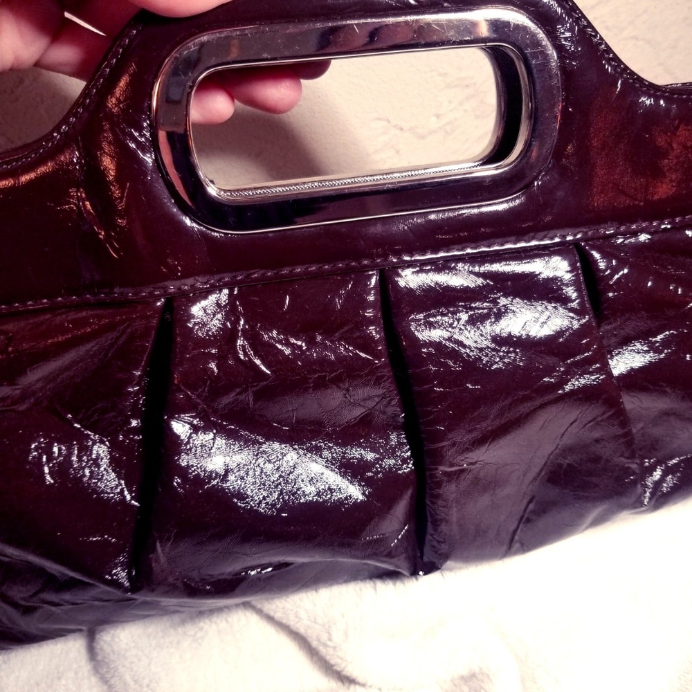 Ann Taylor Loft brown clutch